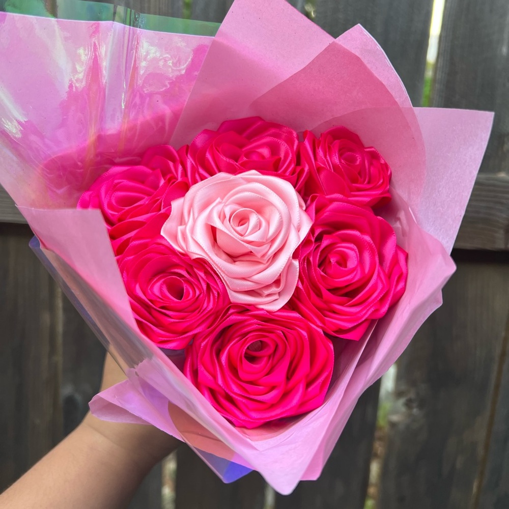 Pink Rose Bouquet